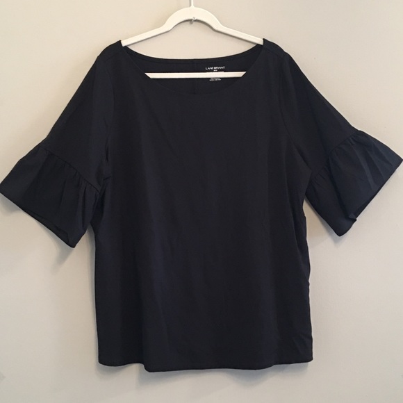 Lane Bryant Tops - Lane Bryant | Ruffle sleeves